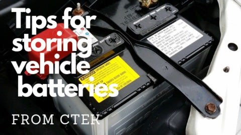Tips for storing vehicle battery