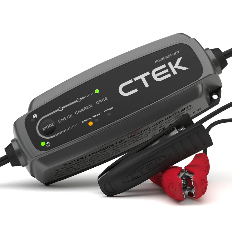 CTEK Lithium XS Smart Battery Charger 12V 5A Trickle Motorcycle Car Bo –  discountedoutdoors