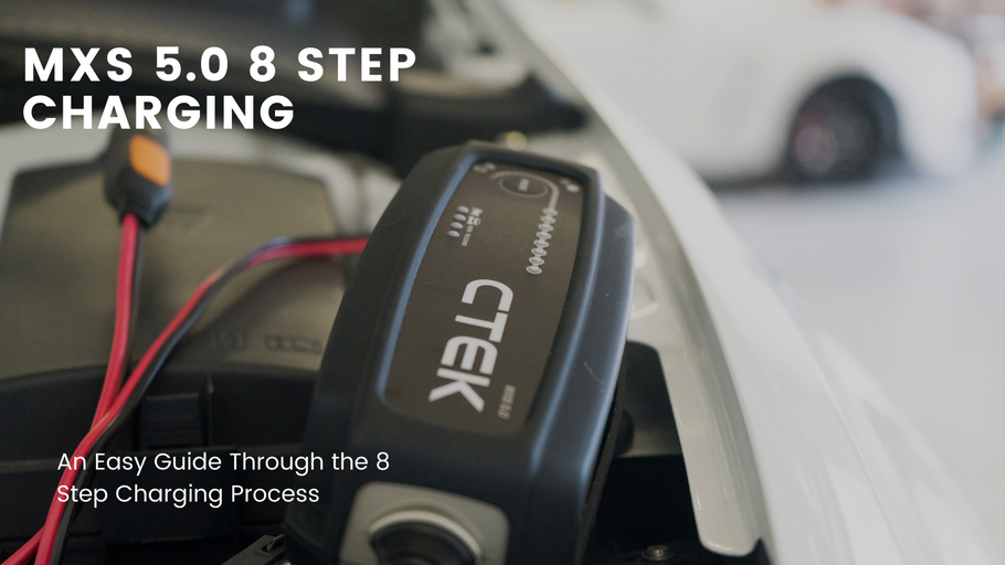 The MXS 5.0 8 Step Charging Process: The Perfect Way to Care for Your Car