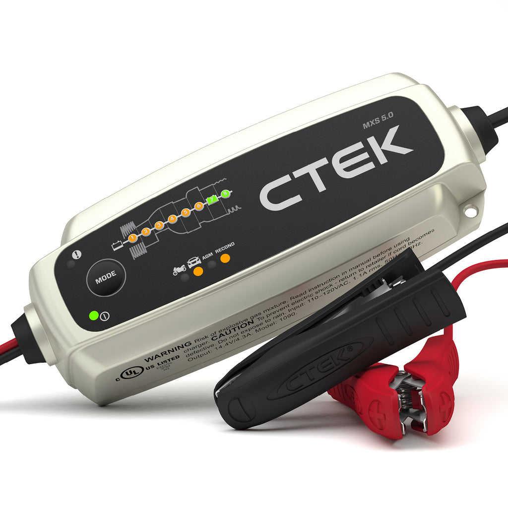 CEP1H77 CTEK, CTEK MXS 5.0 Battery Charger For Lead Acid 12 V 12V 5A with  EU plug, 793-4092