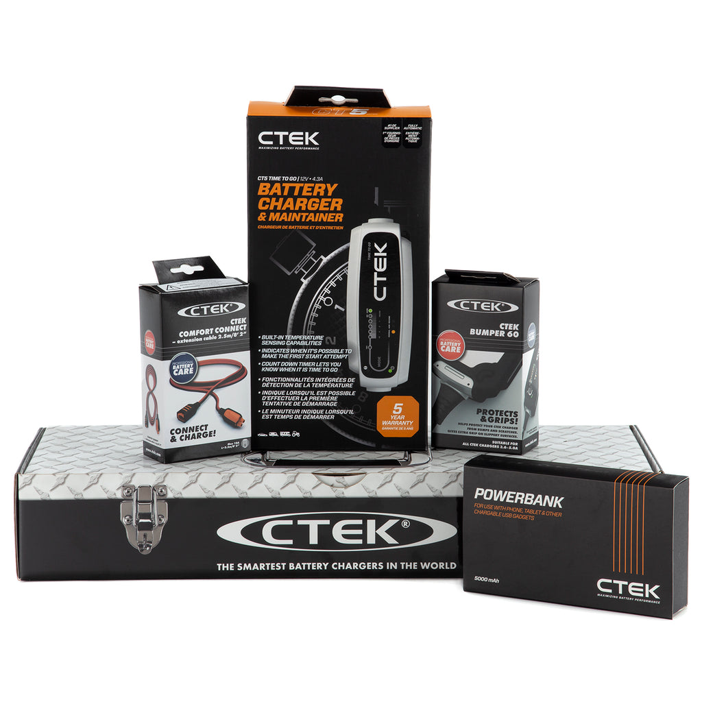 CTEK MXS 5.0 SET Charging Cable Extension Car Battery Charger Car Motorcycle
