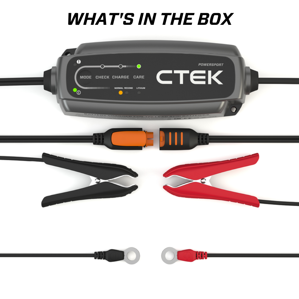 CTEK CT5 POWERSPORT battery kit 